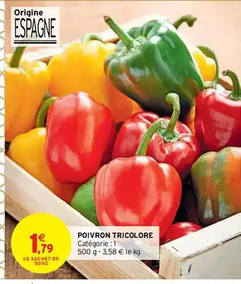 Intermarché Poivron tricolore offre