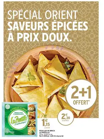 Intermarché Feuilles de brick la pastilla offre
