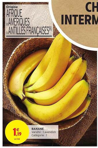 Intermarché Banane offre