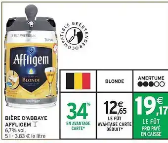 Bière d'abbaye affligem