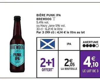 Intermarché Bière punk ipa brewdog offre
