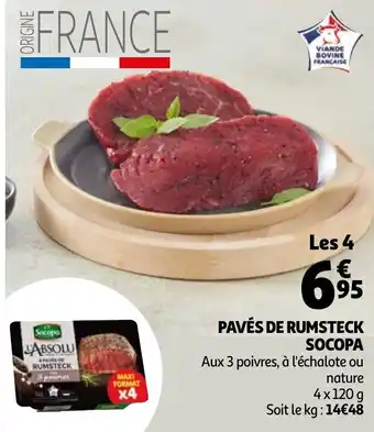 Auchan PavésDe Rumsteck Socopa offre