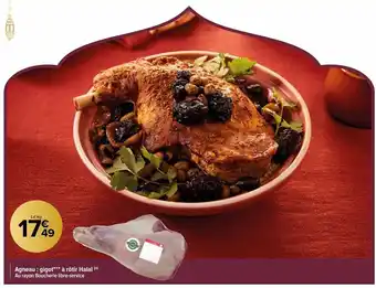 Carrefour Market Agneau gigot***à rôtir halal offre