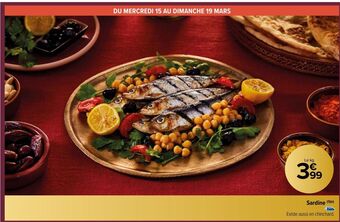 Carrefour Market Sardine offre