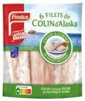 Super U FILETS DE COLIN D'ALASKA SURGELES offre