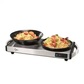 Chauffe-plat whp-8472 sans fil, chauffe en 5 Ă 12 min pour garder les plats au(...)