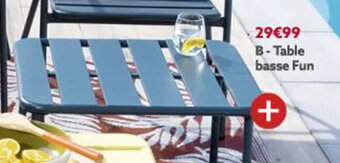 Gifi Table basse fun offre