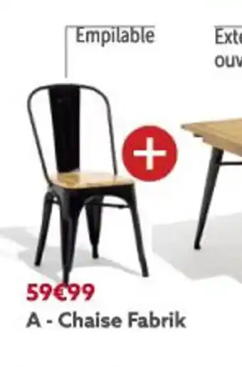 Chaise fabrik