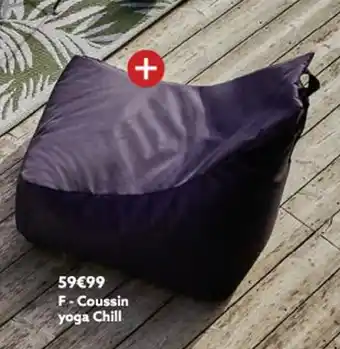 Coussin yoga chill
