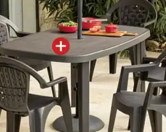 Gifi Table sydney 10 couverts offre