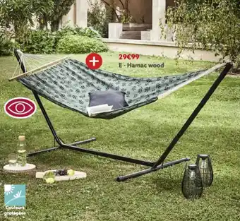 Gifi Hamac wood offre