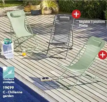 Gifi Chilienne garden offre