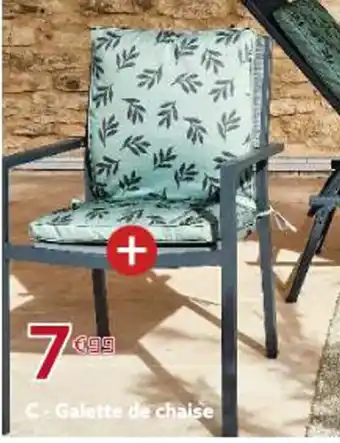 Gifi Galette de chaise offre