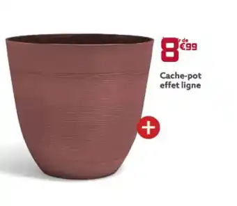Gifi Cache-pot effet ligne offre