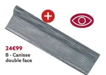 Gifi Canisse double face offre