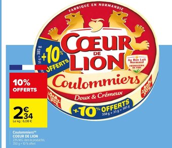 Carrefour Coulommiers Coeur de Lion offre