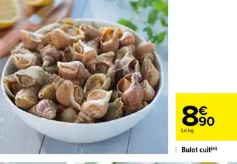 Bulot Cuit