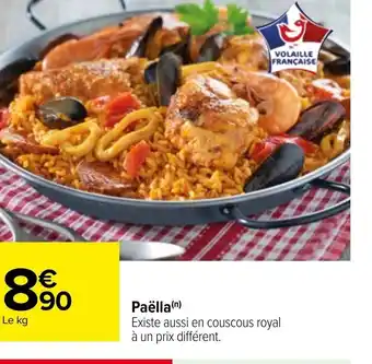 Carrefour Paëlla offre