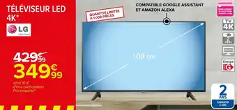 Carrefour Tèlèviseur LED 4K offre