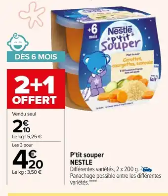 P'Tit Souper Nestle