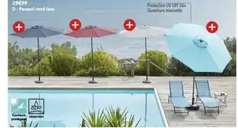 Gifi Parasol Rond Java offre