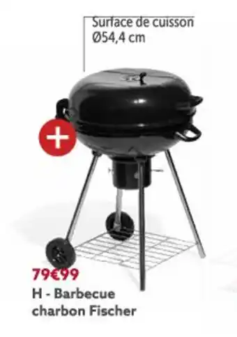 Gifi Barbeque Charbon Fischer offre