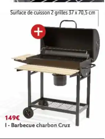 Gifi Barbeque Charbon Cruz offre