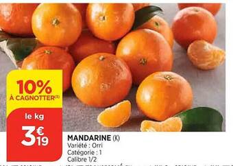 Maximarché Mandarine offre