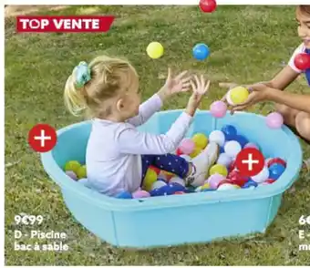 Gifi Piscine Bac A Sable offre