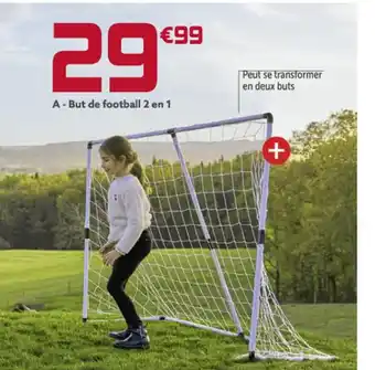 Bur De Football 2 en 1