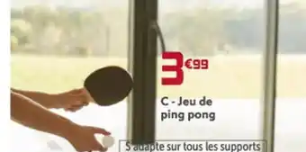 Gifi Jeu De Ping Pong offre