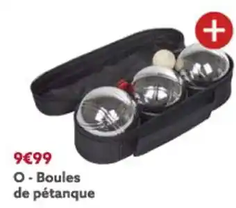 Gifi Boules De Pétangue offre