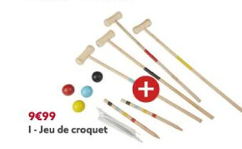 Gifi Jeu De Croquet offre