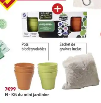 Gifi Kit Du Mini Jardinier offre