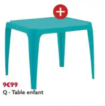 Gifi Table Enfant offre