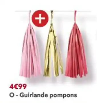Gifi Guirlande Pompons offre