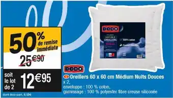 Cora x Carrefour Oreiller offre