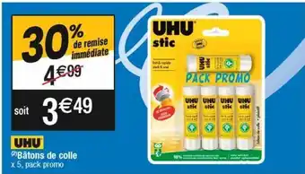 Cora x Carrefour Adhésifs uhu offre