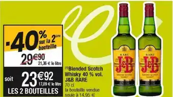 Cora x Carrefour Whisky j&b offre