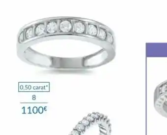 Auchan Demi-alliance or blanc 750 mDemi-Alliance or blanc 750 mDemi-Alliance or 750 millièmes et diamants offre