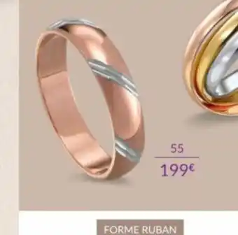 Auchan Alliance or bicolore 375 millièmes offre