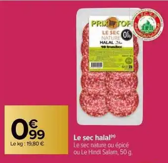 Le sec halal