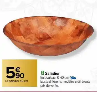 Carrefour Saladier offre