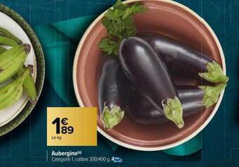 Carrefour Aubergine offre