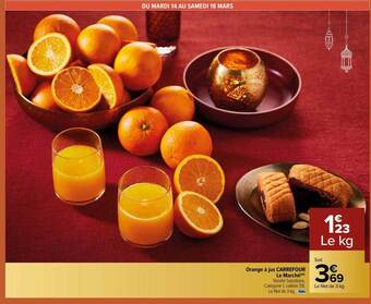 Carrefour Orange à jus carrefour le marché offre