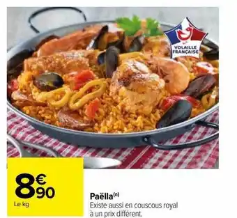 Carrefour Paëlla offre