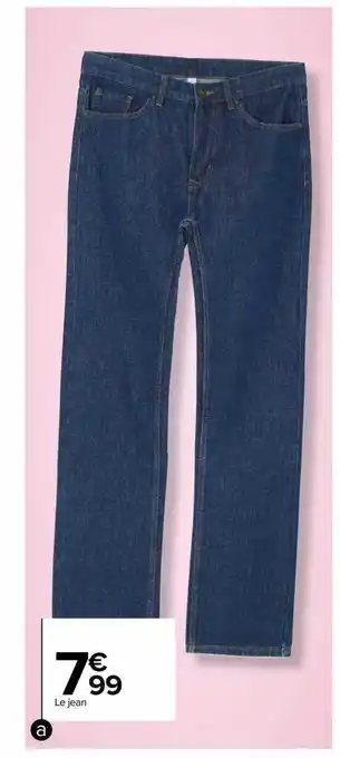 Carrefour Le jean offre