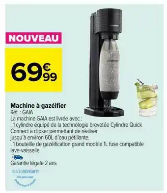 Machine à gazéifier sodastream