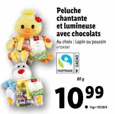 lidl peluche