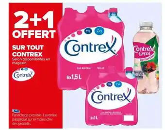 Carrefour Contrex offre
